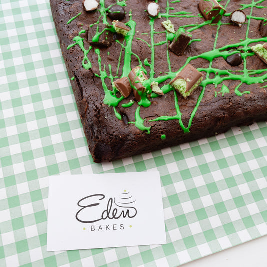 Chocolate Brownie Mint Slab