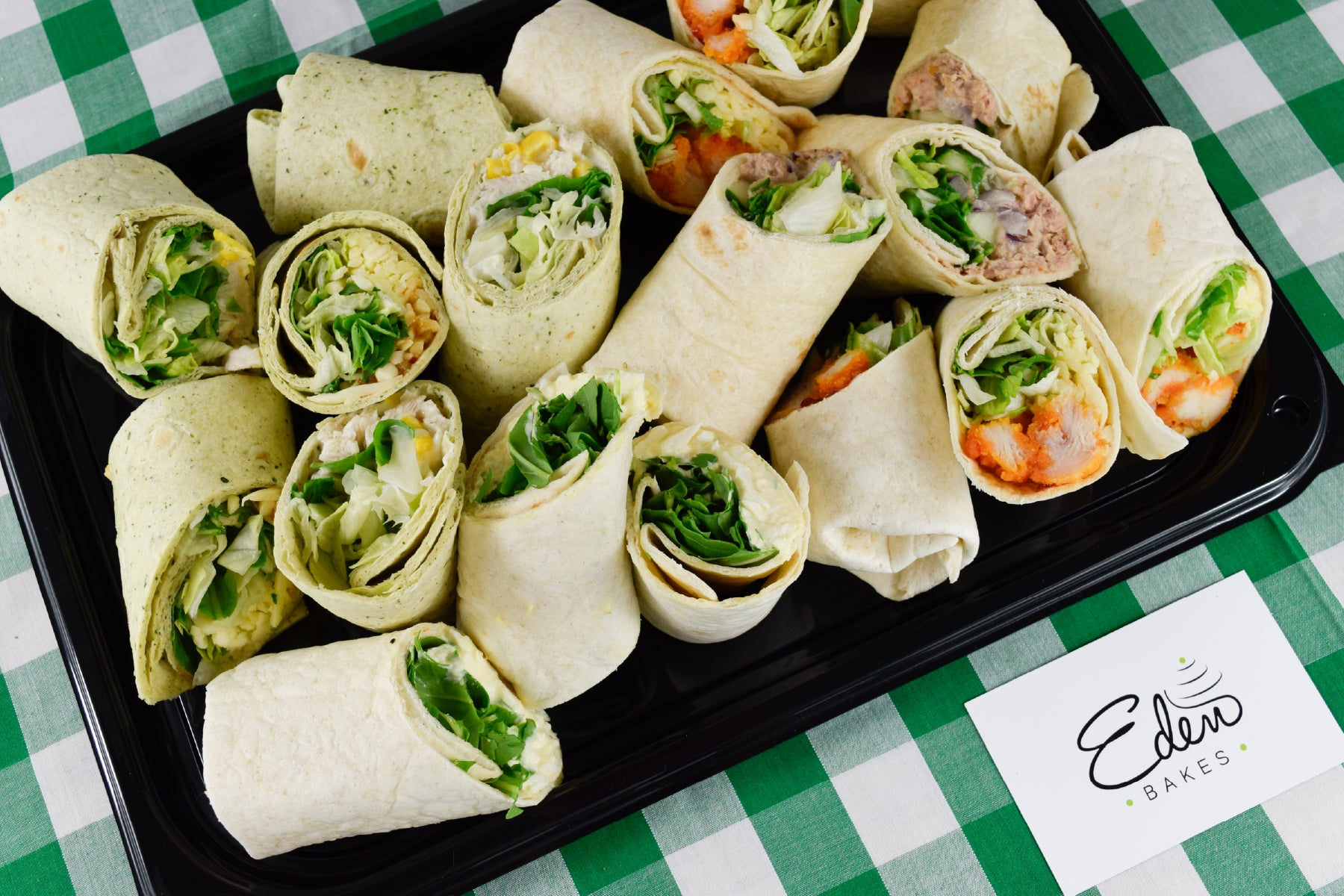 Eden Bakes, Wrap delivery, lunch platter, Edenbridge
