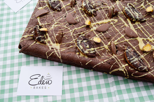 Chocolate Brownie Orange Slab